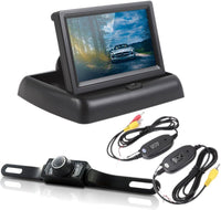 Wireless rear view camera with 4.3" (10.9 cm) LCD monitor – ParkSafe
