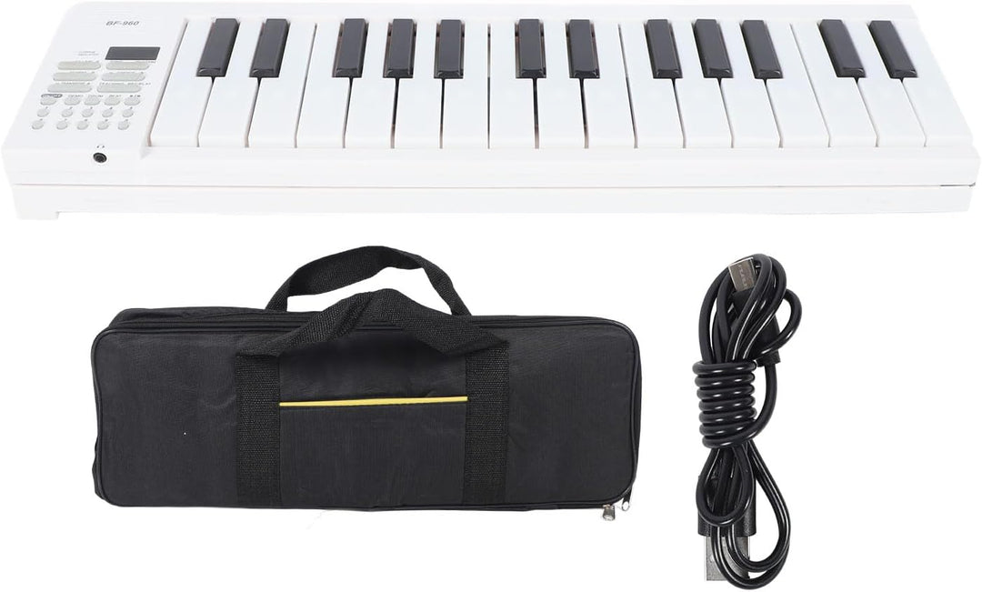 Zusammenklappbares Digitalpiano mit 61 Tasten sowie Aufnahme- und Wiedergabefunktion – Meliora
