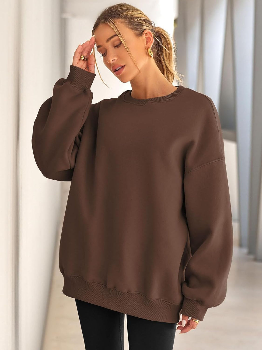 Bequemer Oversized Damenpullover - Ella
