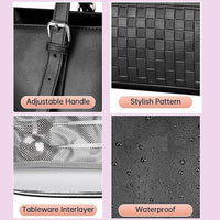 Geïsoleerde lunchtas voor vrouwen met laptopcompartiment