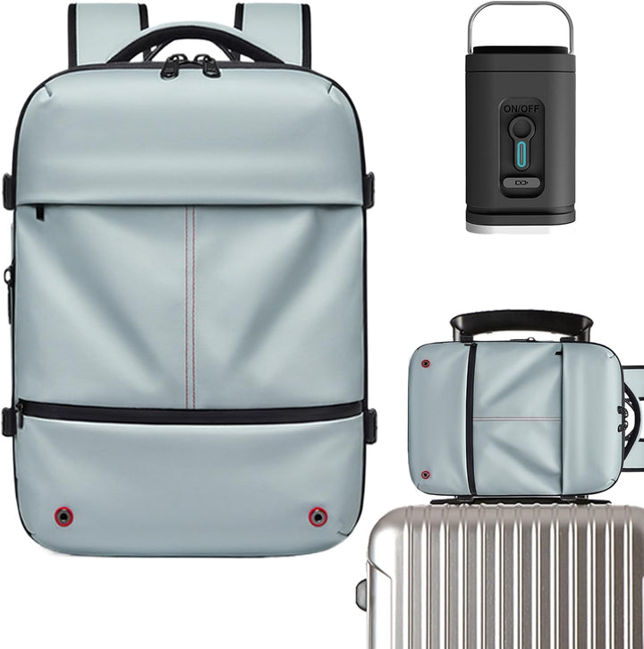 Expandable &amp; Waterproof Travel Backpack with Vacuum Compression – Arvid