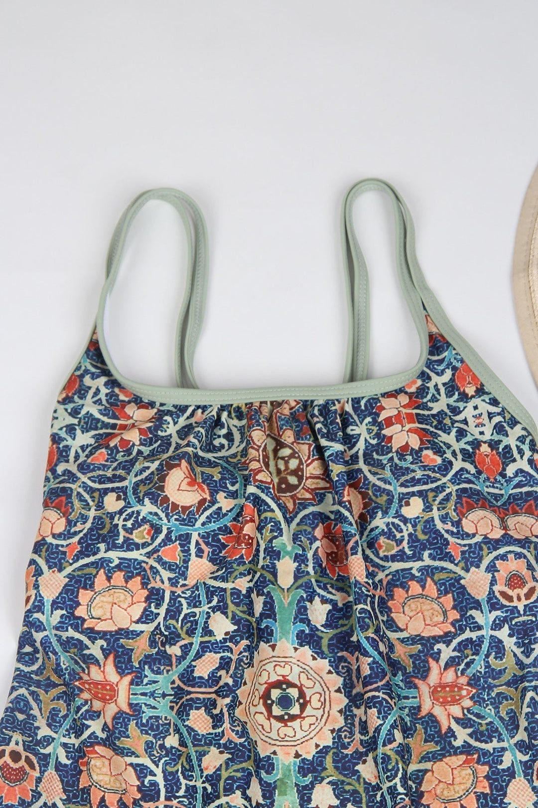 Stilvoller ärmelloser Bikini mit attraktivem Muster - SummerGlow