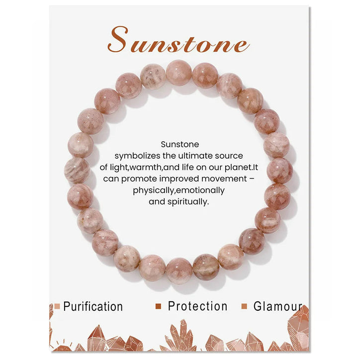 Natuurlijk Kristal Genezende Energie Armband - Aria