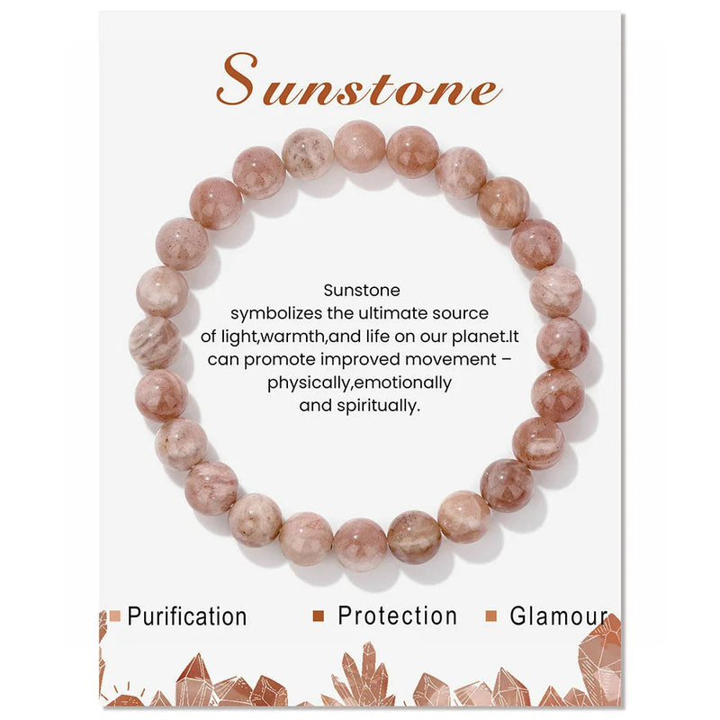 Natuurlijk Kristal Genezende Energie Armband - Aria
