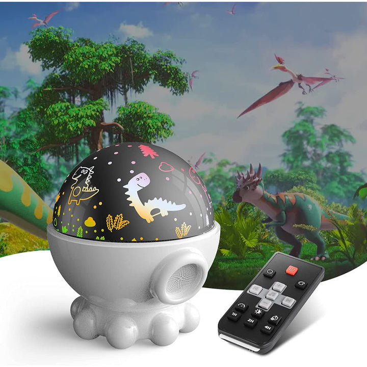 LED Nachtlamp met Oceaan- & Sterrenhemelprojectie + Muziekfunctie - DreamAura