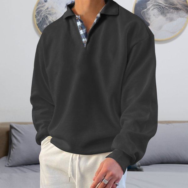 Legerer Herren-Polosweater - Oliver