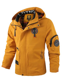 Leichte Herren-Outdoorjacke wind- & wasserdicht mit Kapuze – Torben