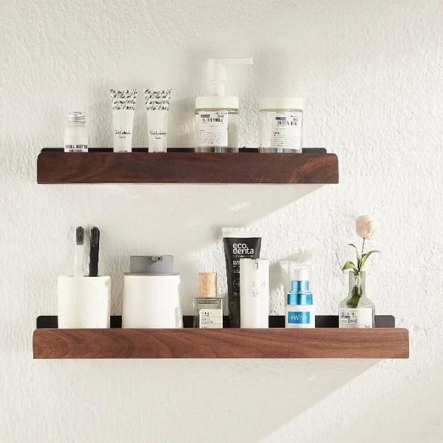Massief Houten Badkamerplank – WoodaFix