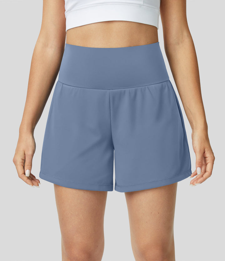 Atmungsaktive & Schnell Trocknende High-Waist Damen-Fitnessshorts – Mirabella