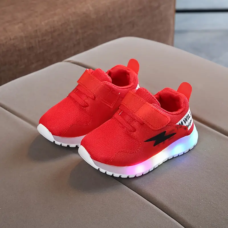 Bequeme Kleinkind-Sneaker mit LED-Beleuchtung - GlowSteps