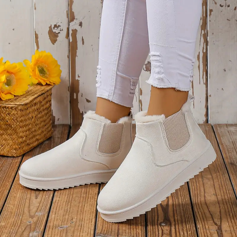 Bequeme thermische Slip-on Snowboots - Sofia