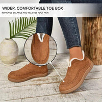 Barefoot slippers with fleece lining – Amalia