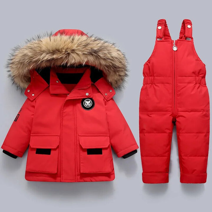 Warme Kinderjacke und Overall - Charlie