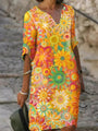 Sommerkleid mit Blumenmuster - Marisol