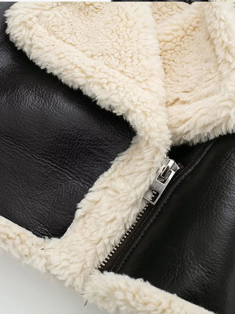 Esmee ZipUp Winterjacke | Vintage & Stilvoll