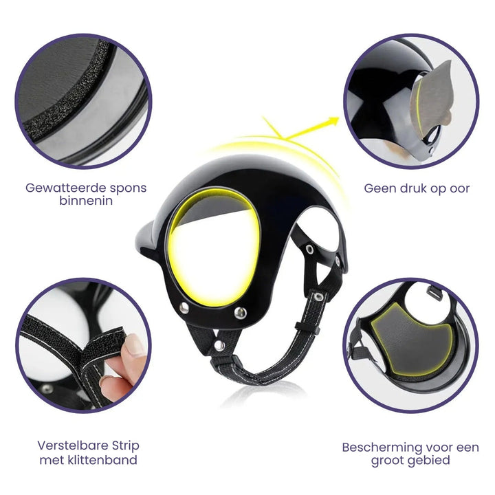 Dog Helmet and Goggles - RiderPaw