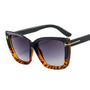 Stilvolle Cat-Eye-Sonnenbrille mit UV-Schutz und Verlauf - VueLuxe