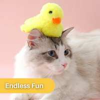 Flappende Eend Speelgoed voor Katten - DuckDash™ (1+1 GRATIS)