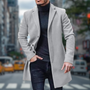 Luca Belloni Klassischer langer Trenchcoat | Stilvoll & bequem