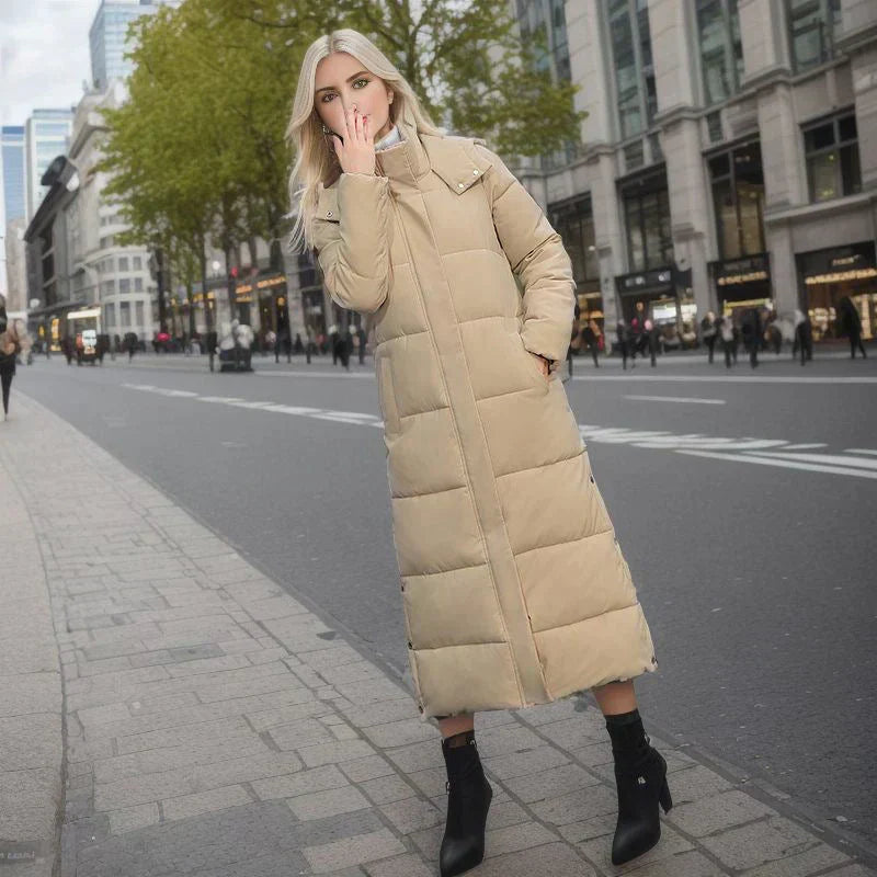 Langer Damen-Wintermantel - Isabella
