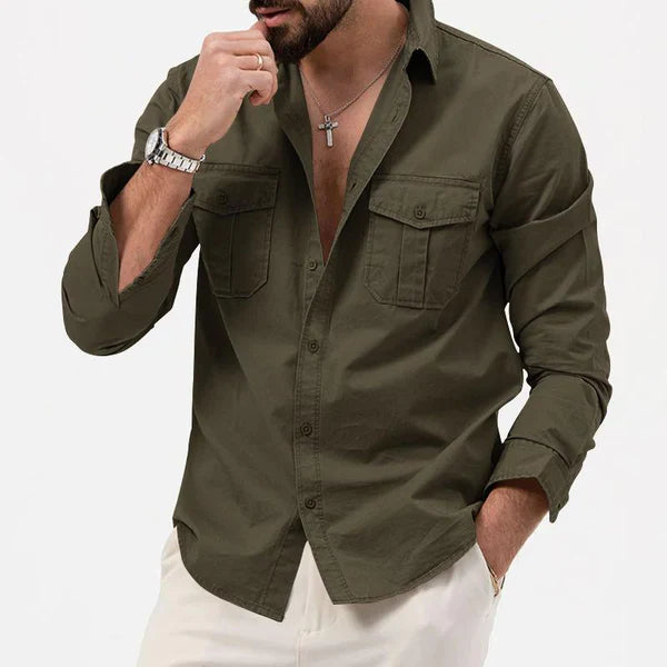 Robustes Herren Cargo Hemd - Tobias