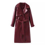Stilvolle vegane Leder-Damenjacke - Viviette