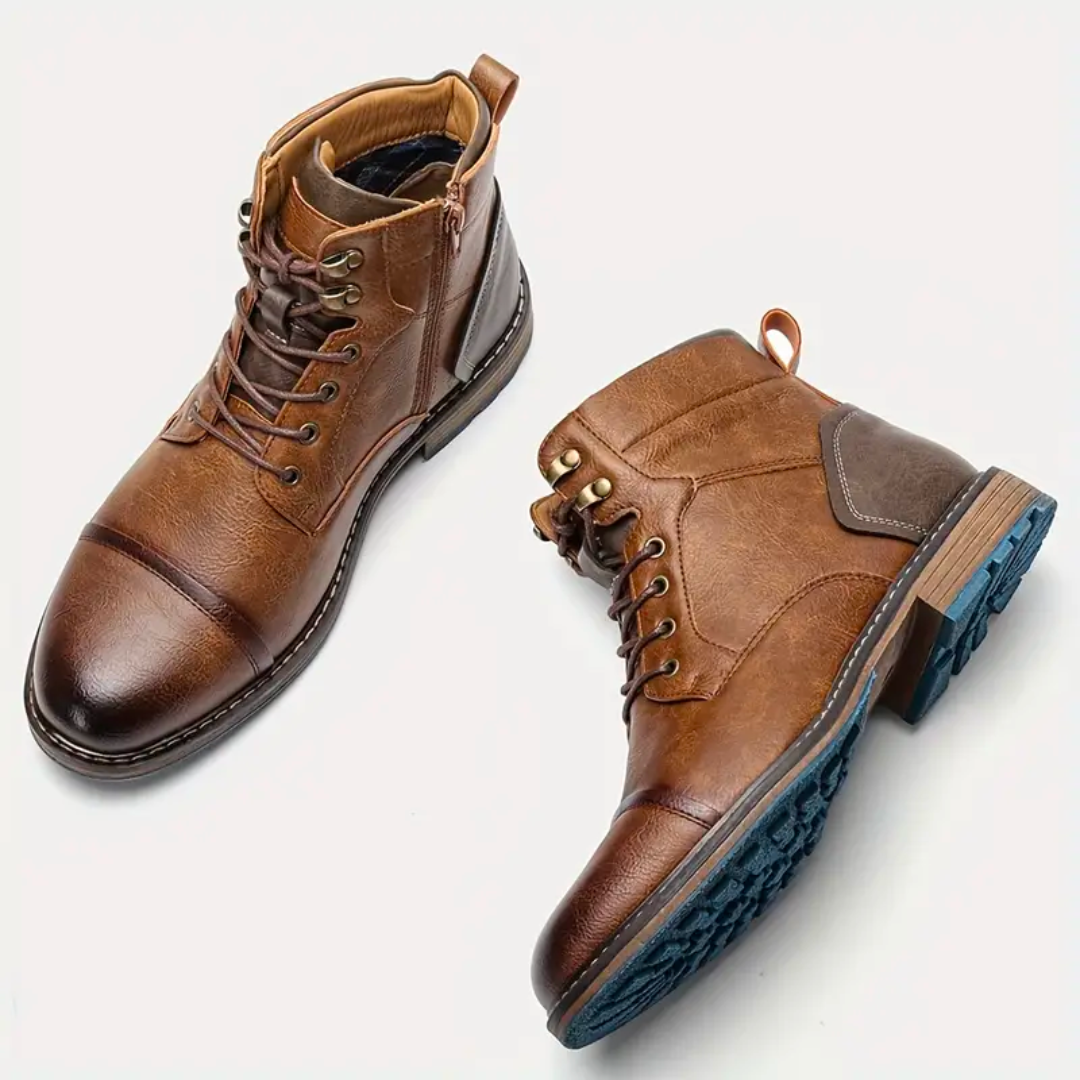 Vintage Leder Herrenschuhe - Oliver