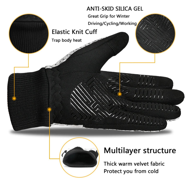 Smart Handschuhe | Atmungsaktive Touchscreen-Fahrradhandschuhe