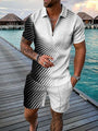 Zweiteiliges Herren Sommer Set mit Polo und Shorts – Damon