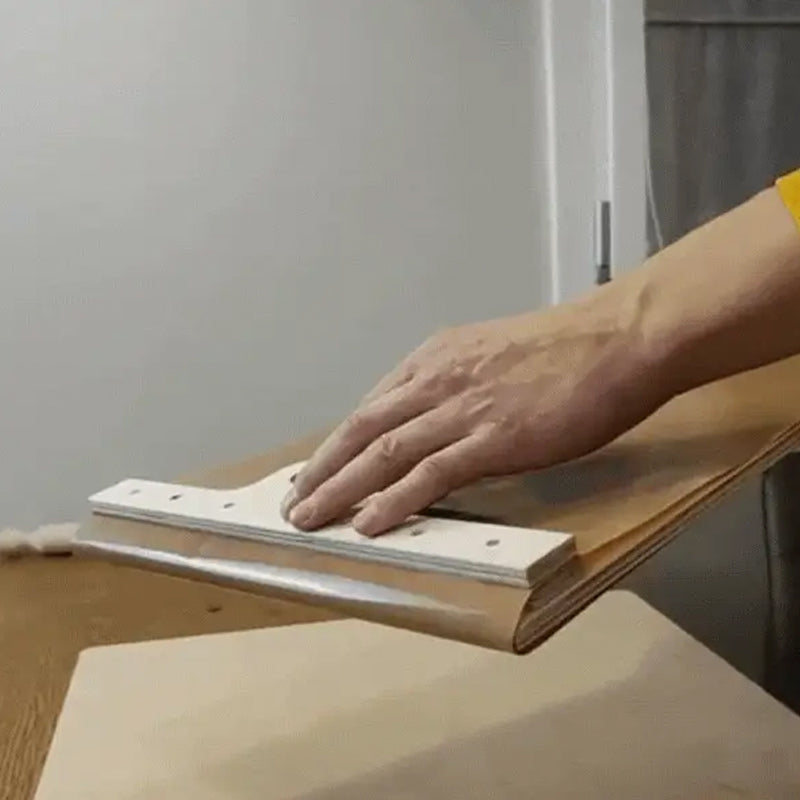 Verstelbare pizzaschepper van berkenhout met schuifmechanisme – Fornello