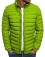 Einfarbige Jacke mit Reißverschluss - Ethan