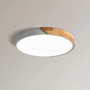 Delos Scandi Wood Ceiling Light | Natural LED Design Lamp 21