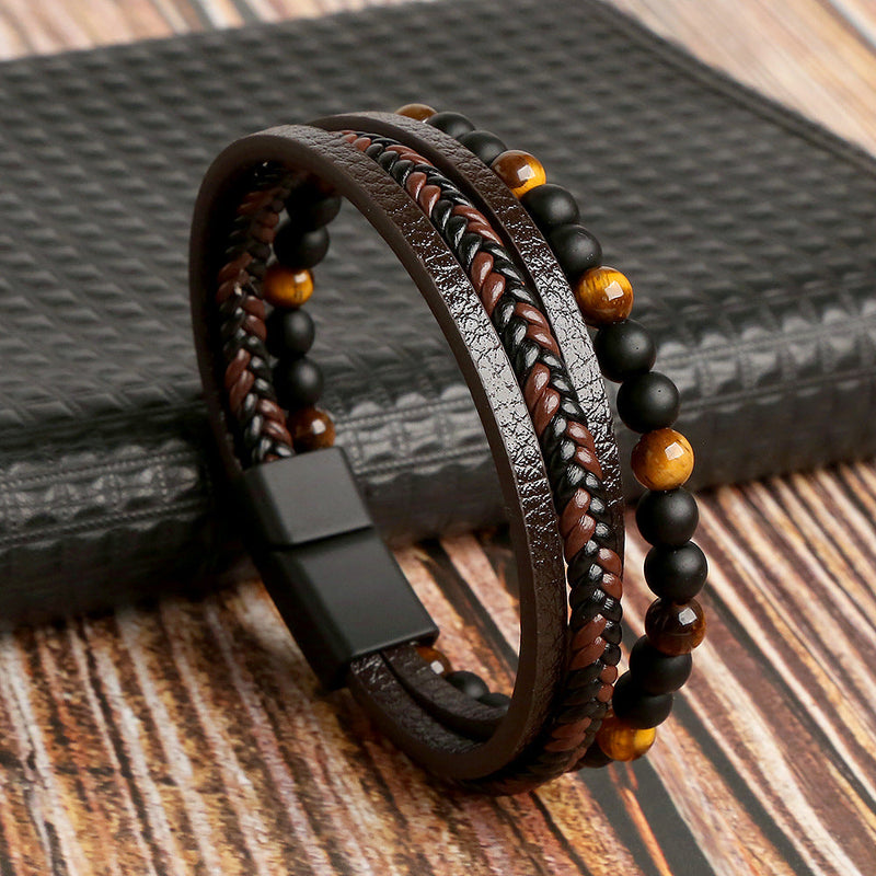 Lederarmband-Set für Herren - Armand