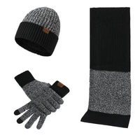 Gebreide Set | Met wollen muts, handschoenen en sjaal!