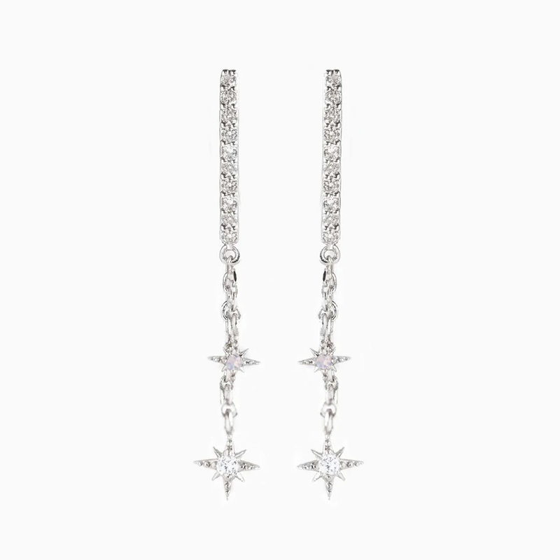 Betoverende Sterrenlicht Oorbellen - Astrid