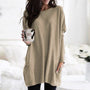 Oversized Damenpullover mit Taschen – Yara
