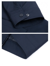 Gefütterte Herren-Winterjacke aus Polyester – Arvid