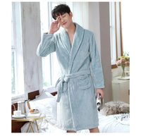 SnuggleUp Bathrobe | Fleece Bathrobe for Men