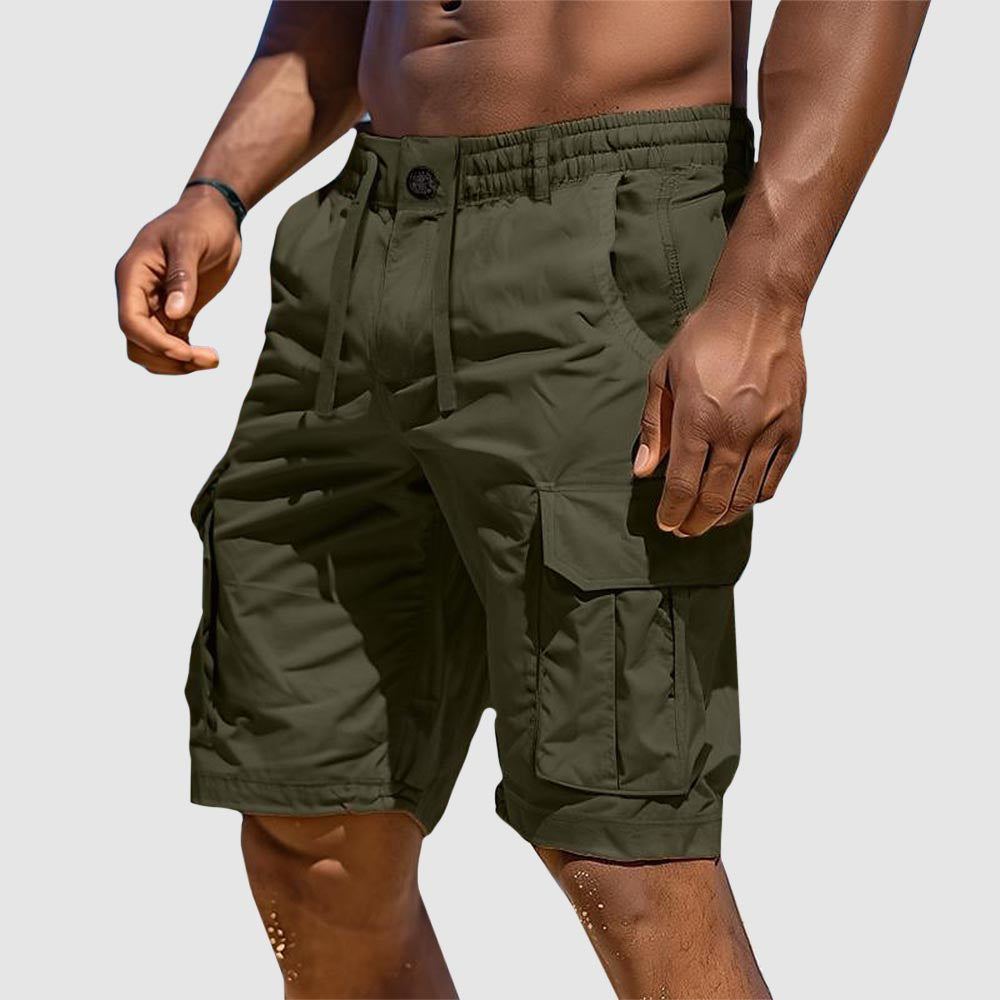 Sommerliche Herren Cargoshorts aus Baumwollmischung – Rafael