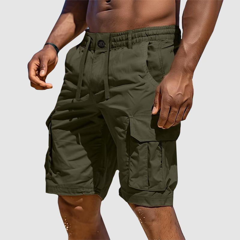 Sommerliche Herren Cargoshorts aus Baumwollmischung – Rafael