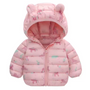 Kinder Regenjacke wasserdicht im Daunenstil mit Cartoon-Design – Miro