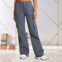 Slim-Fit Damen-Cargohose - Maya