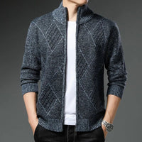 StripeZip Vest | Trendy striped winter vest