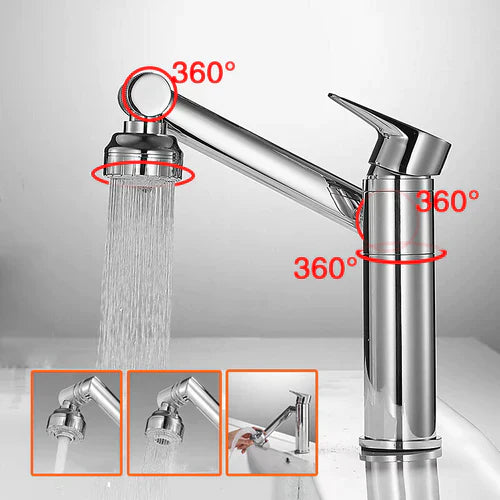 Innovativer Badezimmerwasserhahn - TwistFlow