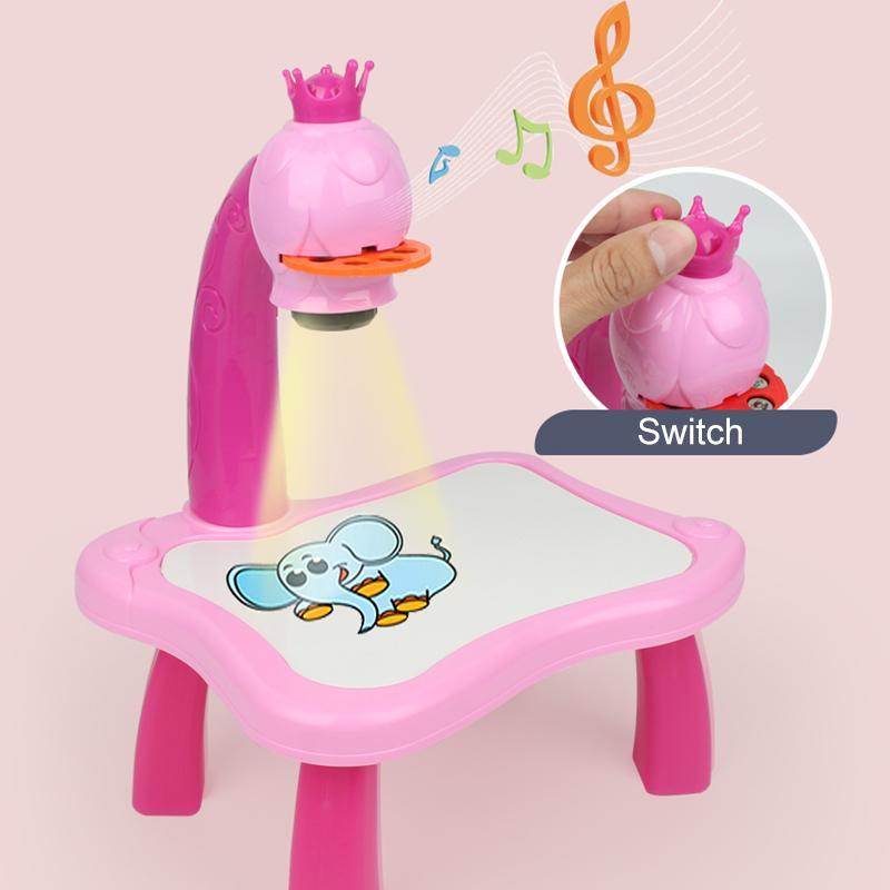 LED Tekenprojector met Muziek voor Creatieve Kids - ArtBuddy