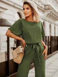 Weite Hosen Jumpsuit | Astrid | Trendig und bequem