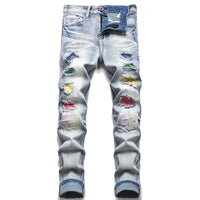 Trendige Zerrissene Herrenjeans - Jaxon