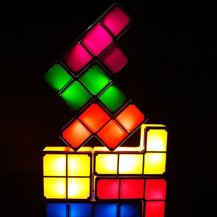 Modulare Tetris-Lampe - LumiBlocks