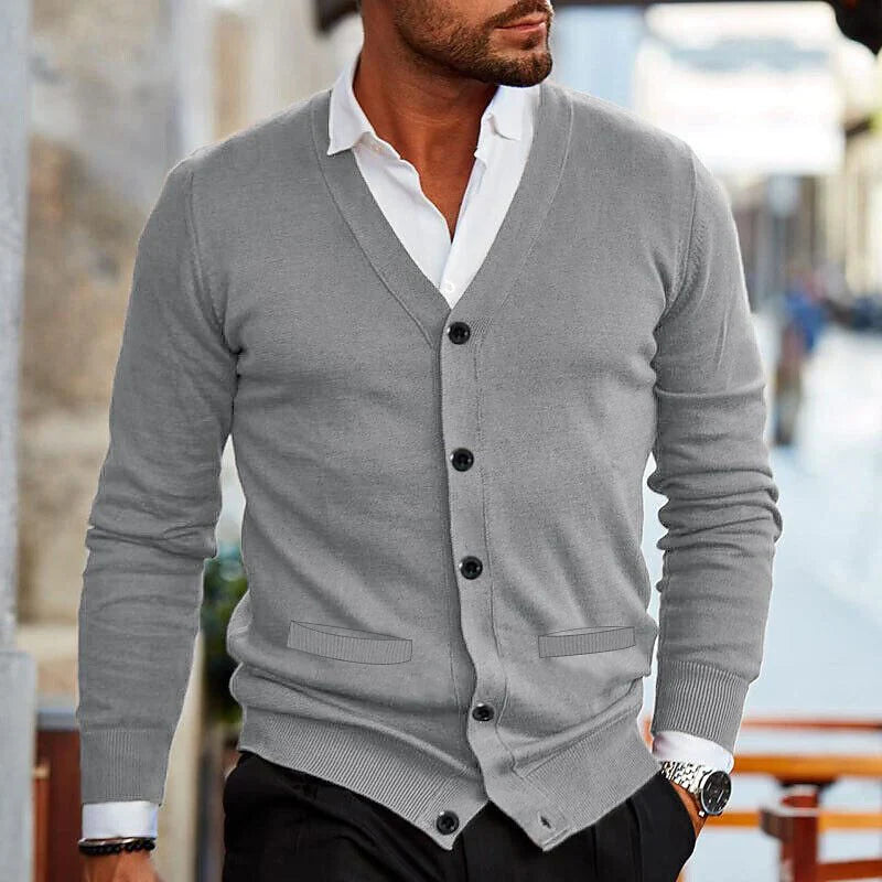 Legere Herren-Strickjacke - Elias