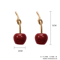 Red Cherry Earrings